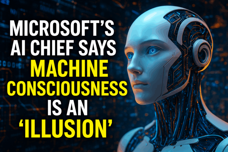 Microsoft’s AI Chief Says Machine Consciousness Is an ‘Illusion’
