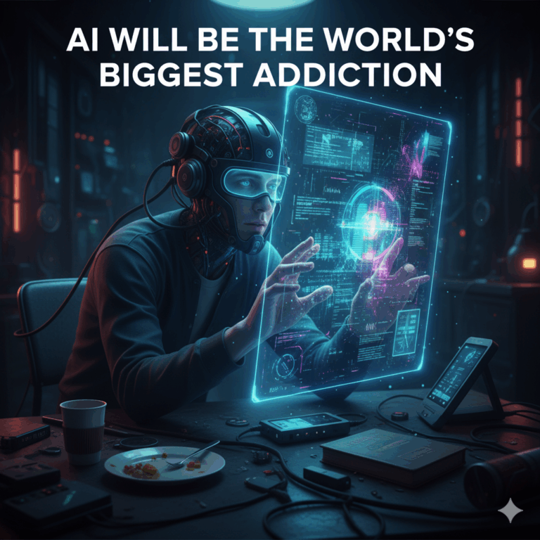 AI will be the worlds biggest addiction
