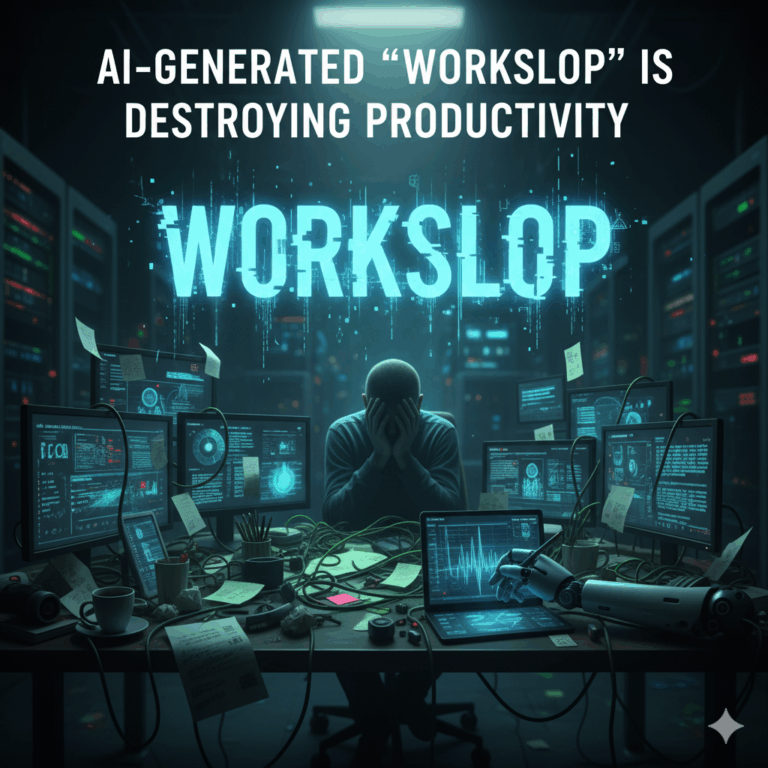 AI-Generated “Workslop” Is Destroying Productivity
